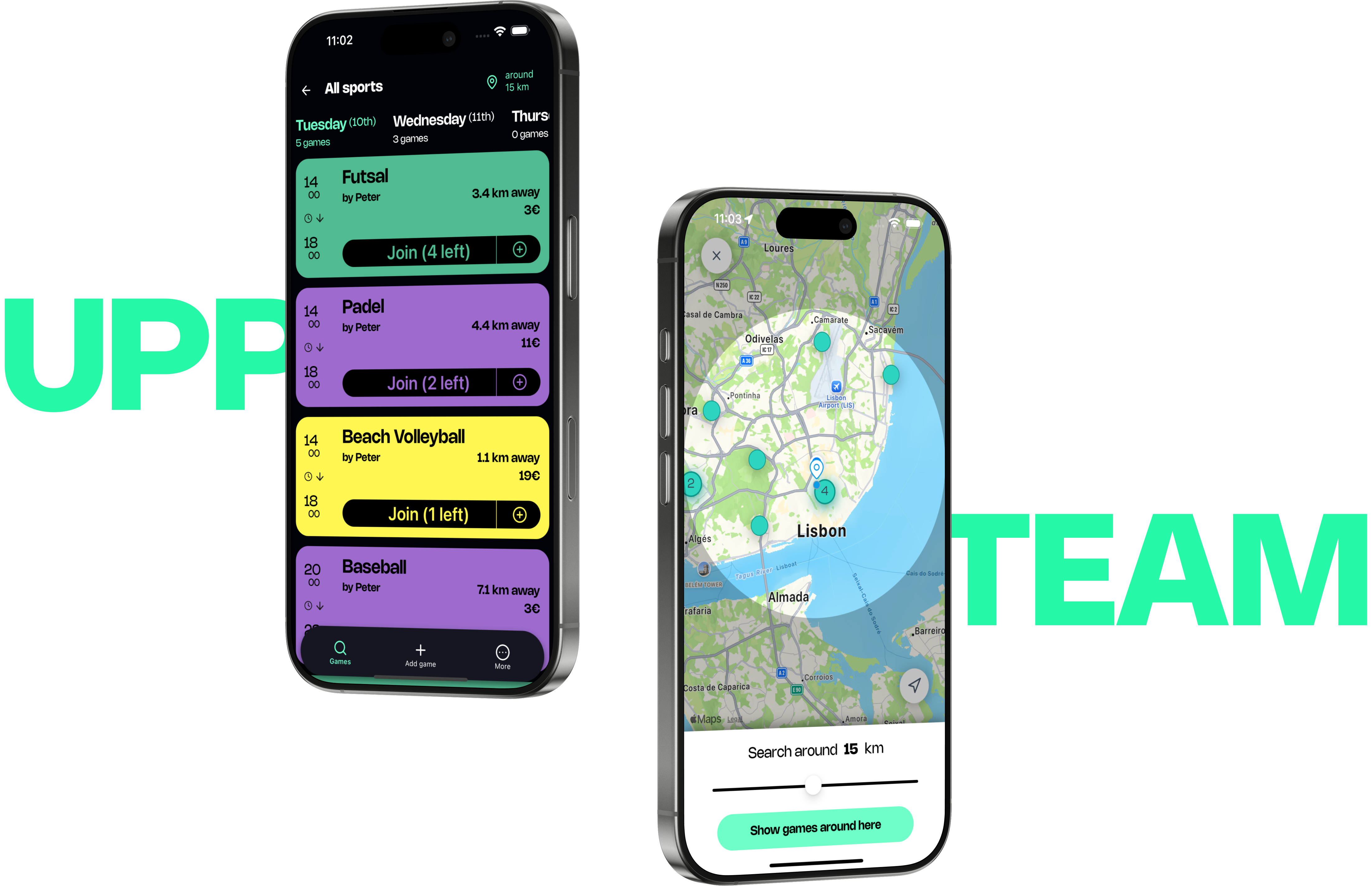 App games mockup